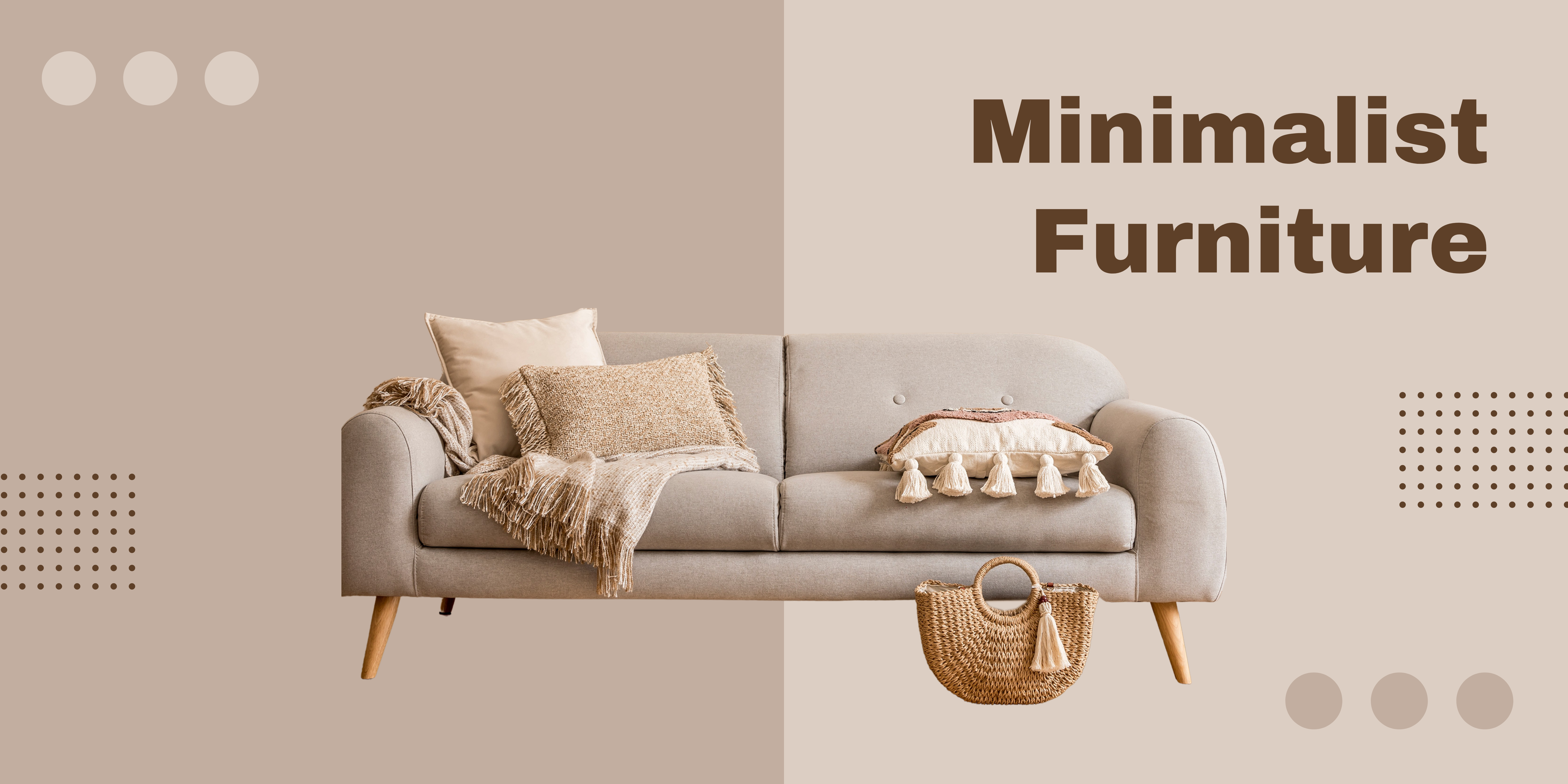 首頁 Brown Minimalist Furniture Banner Landscape